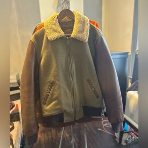 Schott nyc b-15 flight jacket